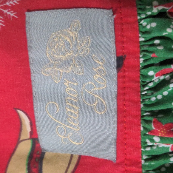 Eleanor Rose Christmas Reindeer GiGi Dress. Size 4-5 - Picture 3 of 9